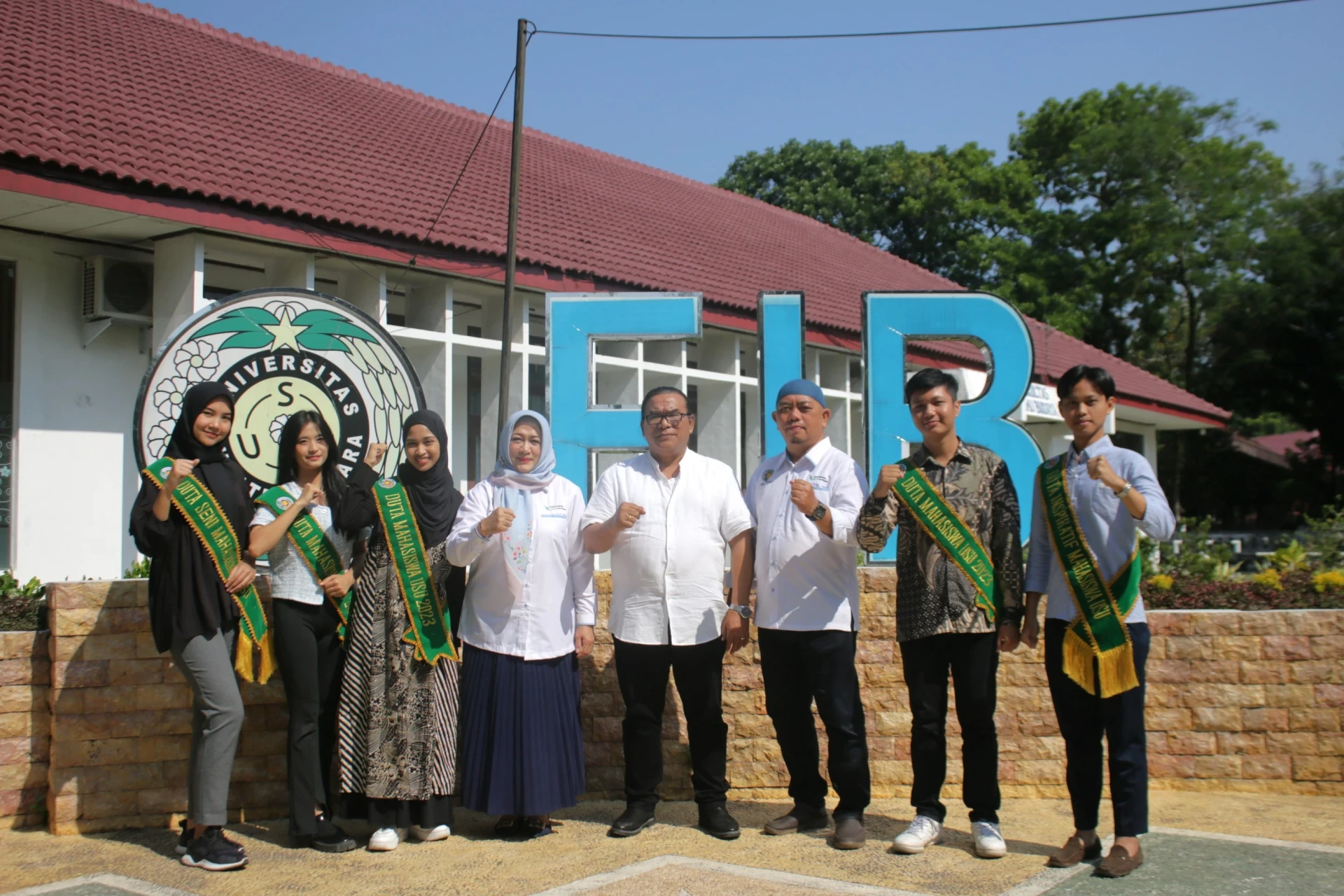 Student Ambassador of the Faculty of Cultural Sciences (FIB) of the Universitas Sumatra Utara (USU) visit FIB USU Deans